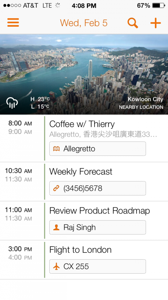 Tempo Smart Calendar_Hong Kong